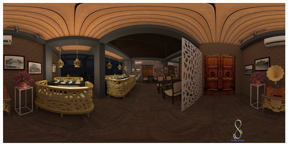 Restaurant Interior Render